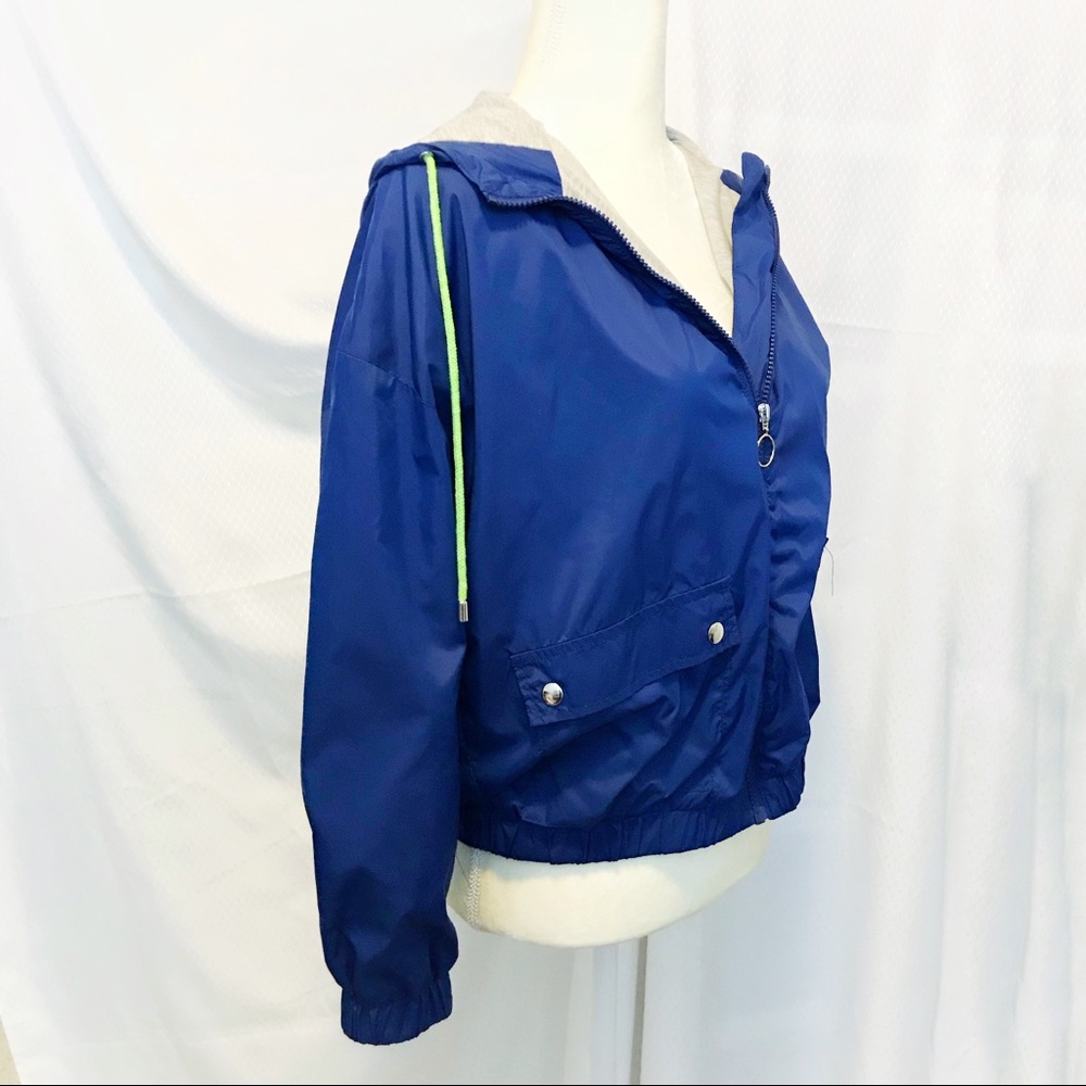 New with tags Olive + Oak windbreaker jacket vsco - Picture 3 of 4